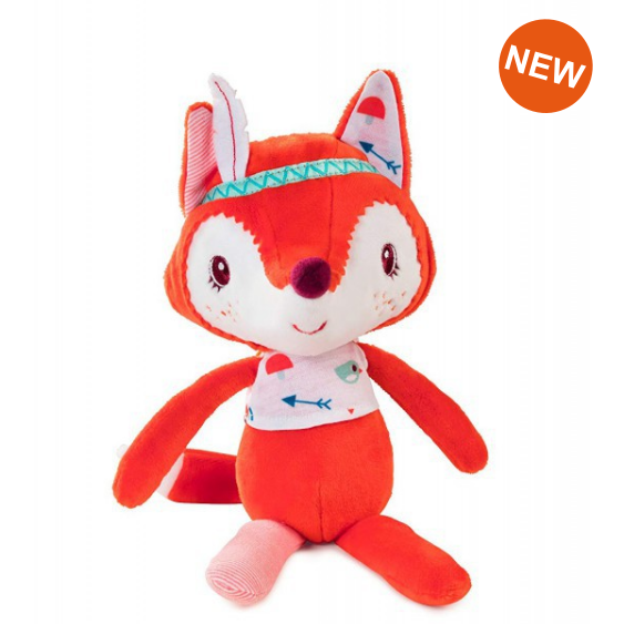  alice the fox soft toy orange 